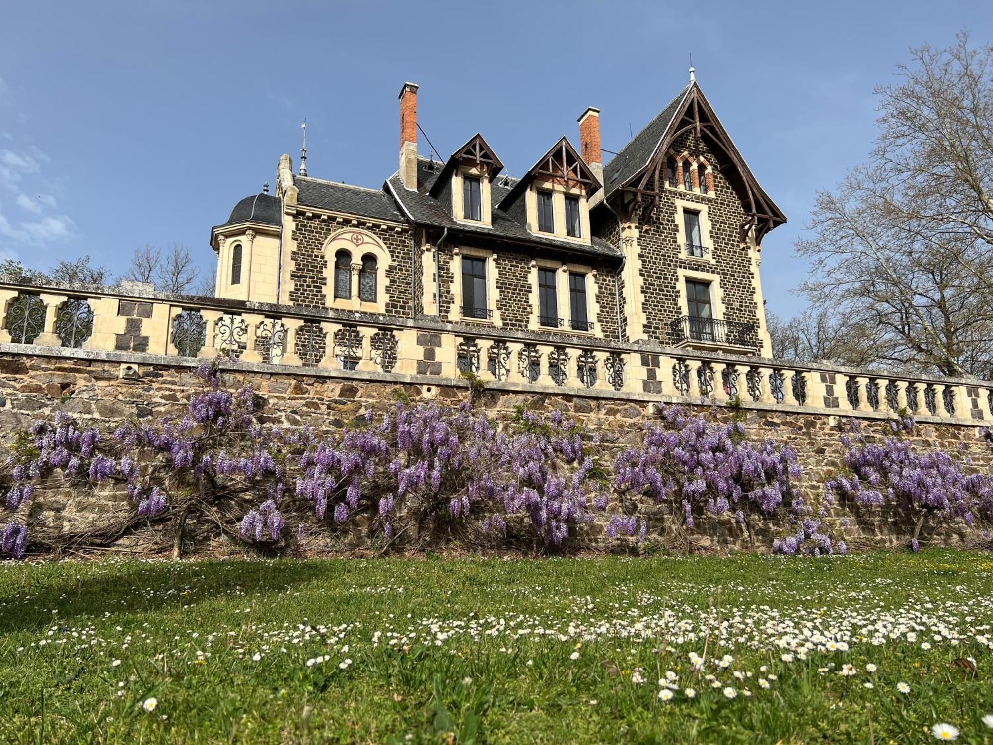 Manoir Des Reves Sauvages Hotell Parentignat Exteriör bild